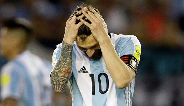 Lionel Messi asegura que sus insultos fueron "al aire" y no al árbitro