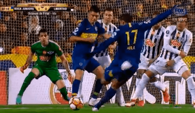 Boca Juniors vs Libertad: 'Wanchope' Ábila adelantó a 'xeneizes' [VIDEO]