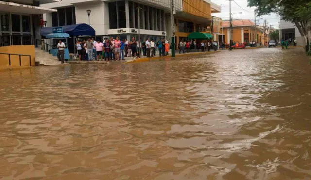 Río Piura: Así luce el centro histórico tras nuevo desborde [VIDEO]