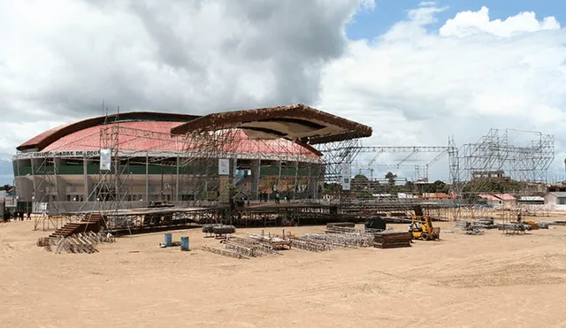 Puerto Maldonado: Infraestructura para recibir al papa Francisco está casi lista