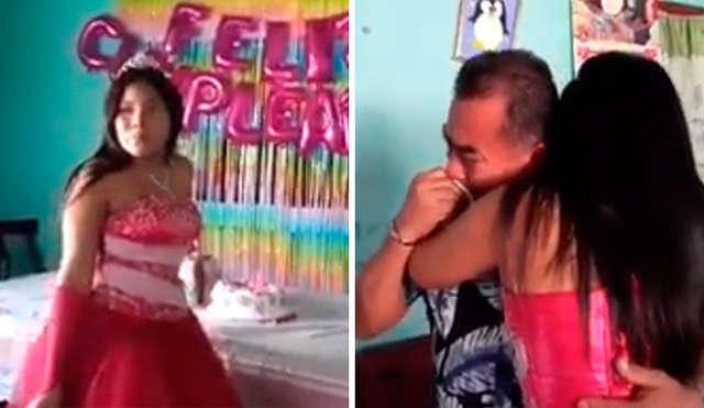 Desliza las imágenes para conocer la emotiva sorpresa que preparó un señor para el cumpleaños de su hija.