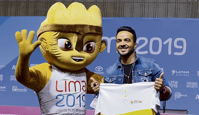 El boricua amenizará al ritmo de ‘Despacito’ la ceremonia inaugural de los Juegos Panamericanos Lima 2019.