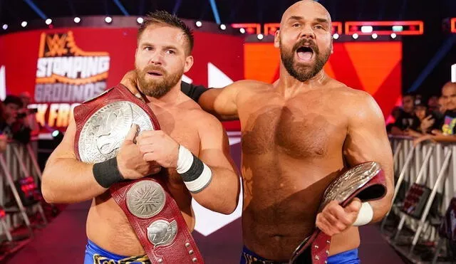 Dash Wilder y Scott Dawson fueron campeones de RAW dos veces como The Revival. Foto: WWE