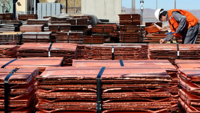 Precio del cobre cerró al alza y se ubicó en US$ 2,839