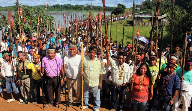 Comunidades amazónicas denuncian a Pluspetrol. Foto: Difusión.