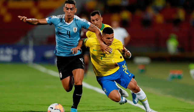Brasil vs. Uruguay EN VIVO: sigue AQUÍ el partido por la fecha 2 del cuadrangular final en el Preolímpico Sub-23. | Foto: EFE