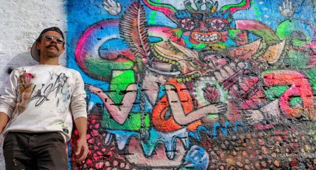 Artistas de Puno participaron en concurso de graffiti en honor a Virgen de la Candelaria.