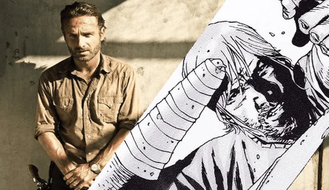 The Walking Dead: Rick Grimes perdería su mano igual que en el cómic [FOTOS]