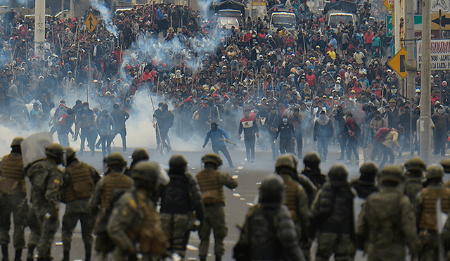 Las impactantes imágenes de las protestas en Ecuador [FOTOS]