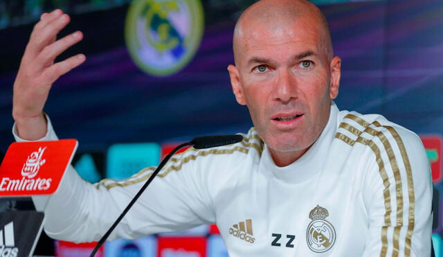 Zidane es el actual técnico del Real Madrid. (Créditos: Emilio Naranjo)