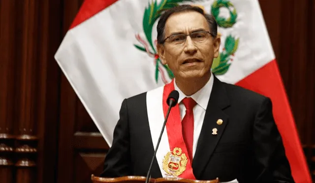 Presidente Vizcarra anunció referéndum para reelección de congresistas
