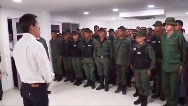 En febrero varios militares se adhirieron a la causa de la oposición venezolana. Foto: difusión