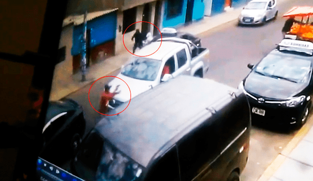 Trujillo: hampones armados roban S/ 50 mil a empresario [VIDEO]