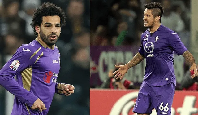Mohamed Salah: El día que Juan Vargas celebró con el egipicio en la Fiorentina