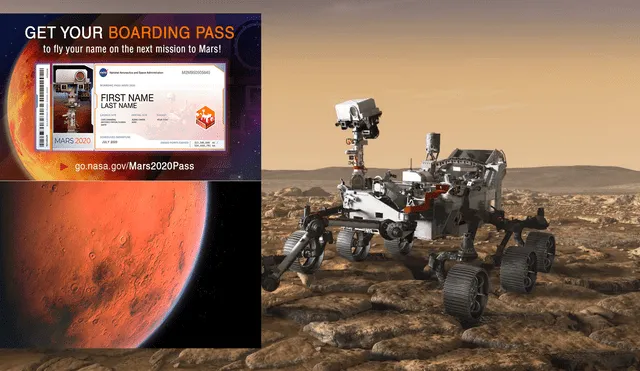 ¿Listo para ir a Marte? NASA enviará misión en la que puede ‘viajar’ tu nombre