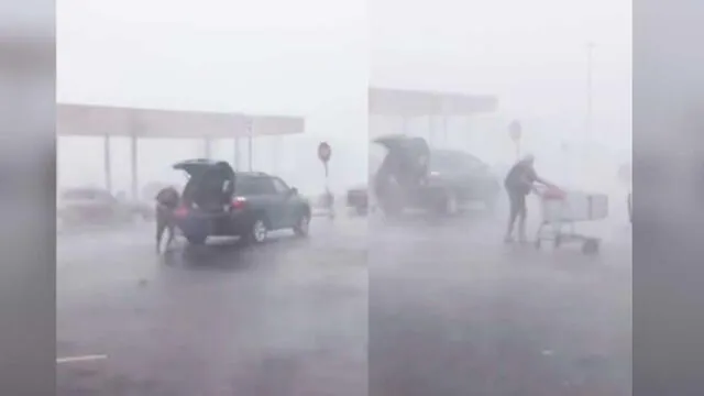 YouTube: anciana reta a un huracán y se gana el respeto en la redes sociales [VIDEO]