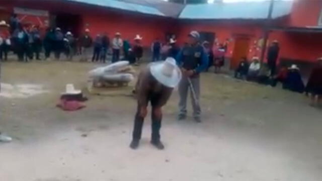Rondas campesinas castigan a una autoridad política en Cajamarca [VIDEO]