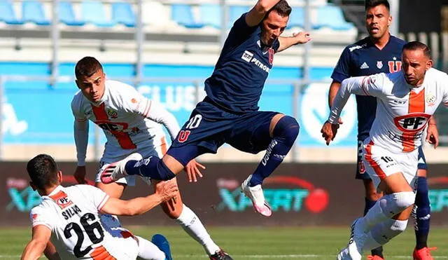 Cobresal vence a la U de Chile por la Primera División de Chile. Foto: BioBioChile/Twitter.