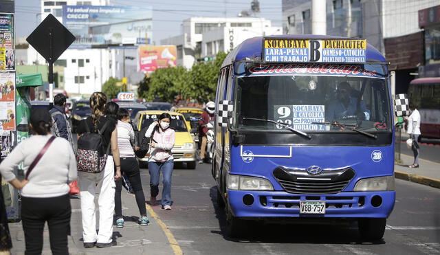 no se suspende. Según municipio, hoy transporte urbano será normal en Arequipa.