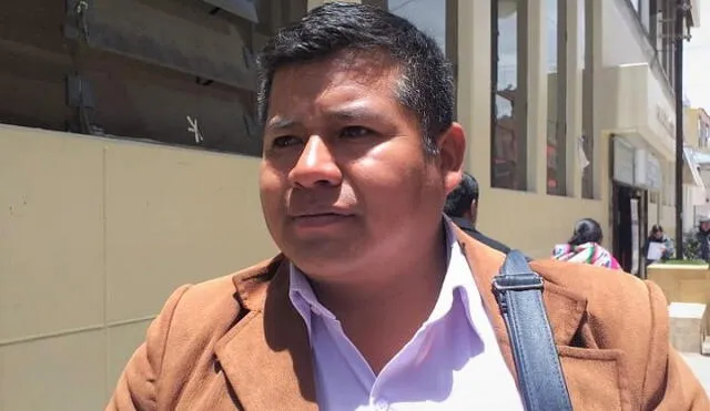Amador Ñúñez, informó que el próximo 19 de julio habrá una asamblea de dirigentes para determinar si se suman o no a las protestas. Foto: Habla Perú