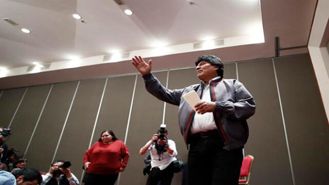 Evo Morales instó a la ONU y al papa Francisco a apoyarlo en la creación de una "comisión de la verdad" sobre los comicios en Bolivia. Foto: EFE
