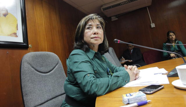 Martha Chávez indicó que algunos de los manifestantes buscaban alterar el orden público. Foto: La República