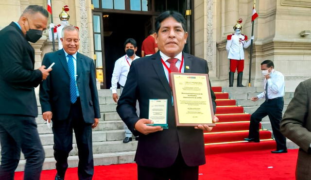 Juan Carlos Quispe Ledesma fue puesto en Municipalidad Provincial de Huancayo libertad y retomó su puesto en la alcaldía. Foto: