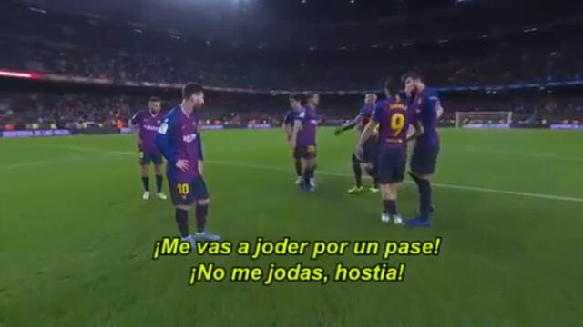 Luis Suárez y Gerard Piqué discutieron acaloradamente tras caída del Barcelona [VIDEO]