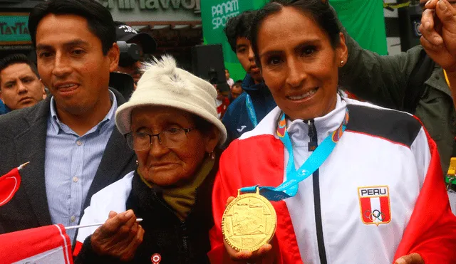 Gladys Tejeda, ganadora de la medalla de oro en los Juegos Panamericanos Lima 2019.