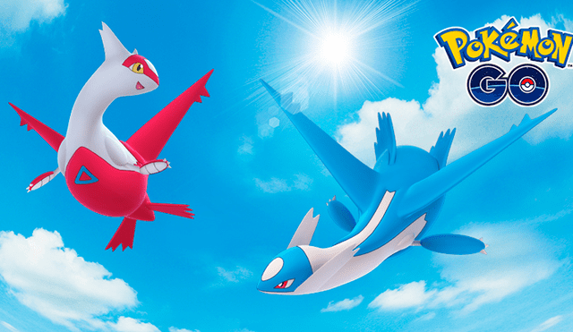 Latias y Latios vuelven a Pokémon GO desde el 24 de enero hasta el lunes 27.
