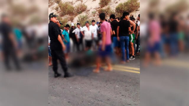 Lambayeque: policía atropella y mata a trabajador de Empresa Tumán 