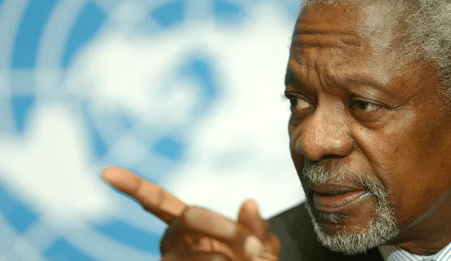 Falleció Kofi Annan, premio Nobel de la Paz y exsecretario general de la ONU