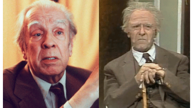 Jorge Luis Borges - Mario Sapag