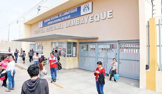 El Hospital Regional  Lambayeque sin personal médico suficiente.