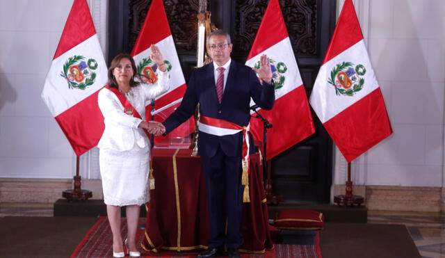 Pedro Angulo Arana juró como presidente del Consejo de Ministros. Foto:  Fotos: Carlos Félix / La República