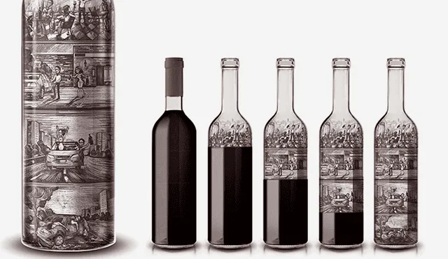 Marca de vino lanza botella que muestra las consecuencias de pasarse bebiendo