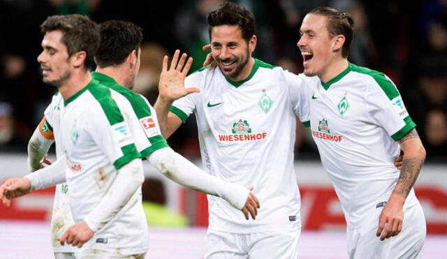 YouTube: Claudio Pizarro rescata al Werder Bremen con gol al Bayer Leverkusen | VIDEO