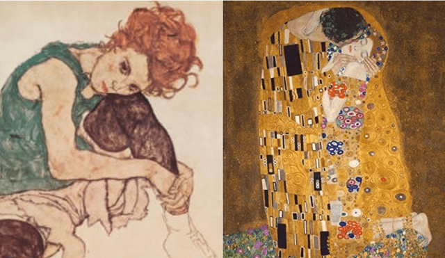 Reúnen dibujos de Klimt y Schiele, tras cumplirse el centenario de su muerte 