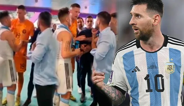 Lionel Messi fue la figura del encuentro. Foto: composición LR/captura Twitter