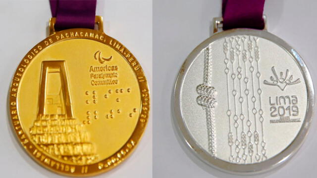 Conoce los detalles de las medallas de los Juegos Parapanamericanos Lima 2019 [FOTOS]