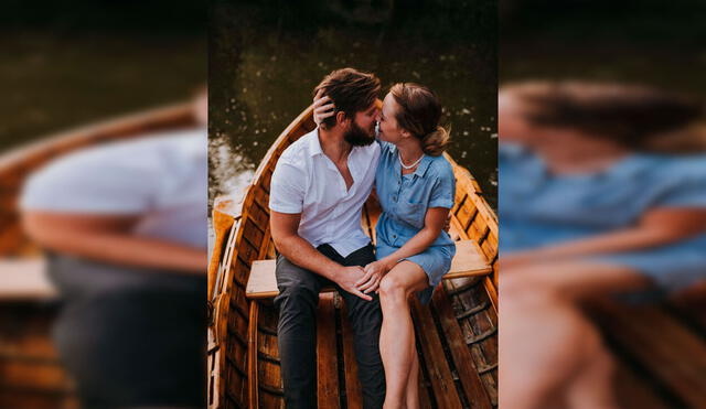 Desliza las imágenes hacia la izquierda para apreciar la amorosa sesión fotografía que tuvo una pareja. Foto: Hannah Sever Photography.