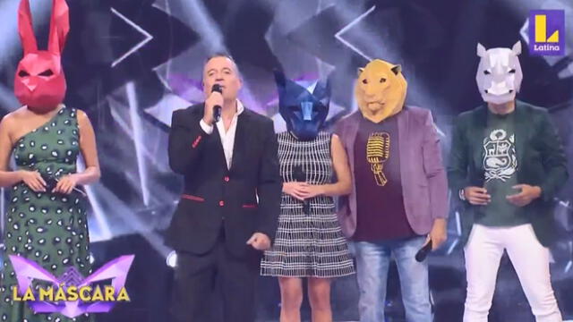 La máscara estrena su primer programa en la televisión peruana. Foto: Captura