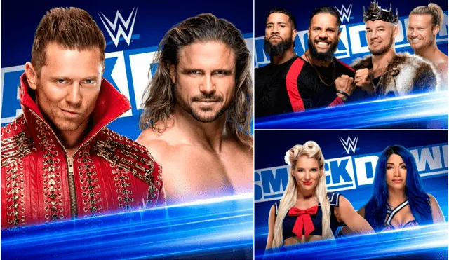 Sigue aquí EN VIVO ONLINE por Fox Sports 3 un nuevo programa de SmackDown Live con John Morrison. | Foto: WWE