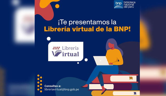 La Biblioteca Nacional presentó su nueva librería virtual. Foto: BNP.