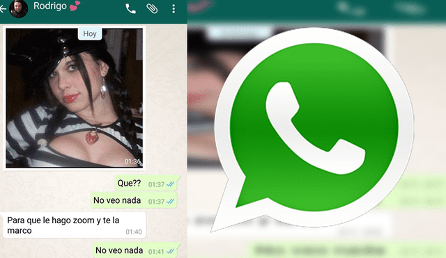 WhatsApp: Una foto 'hot' asusta a usuarios por un detalle aterrador 