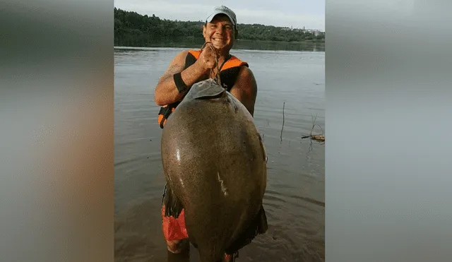 Facebook viral: 'extraña criatura' aparece en río y pescador muestra su terrorífico aspecto [FOTOS]