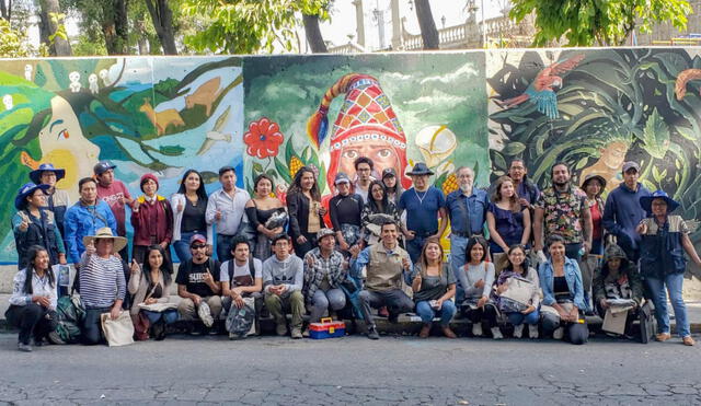 Murales con mensajes medio ambientales adornan el centro de Arequipa | FOTOGALERIA