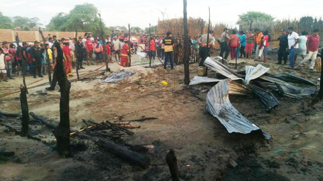 Niño de cuatro años muere al incendiarse su vivienda en Piura