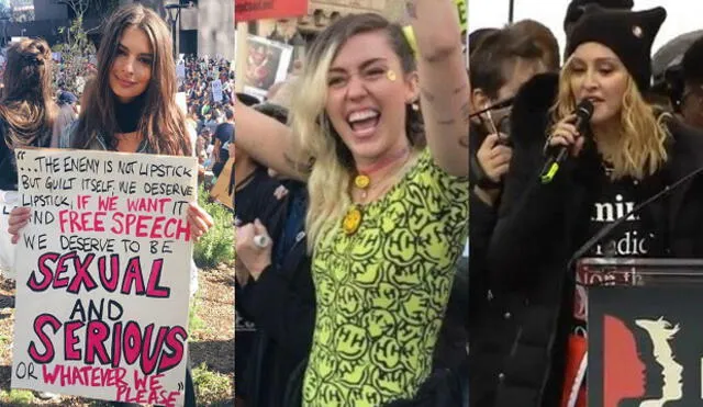  'Marcha de las mujeres': Victoria Beckham, Emily Ratajkowski y Charlize Theron también marcharon contra Donald Trump | VIDEOS
