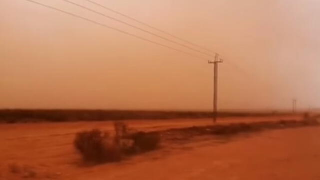 Peligroso fenómeno climático convierte naranja el cielo de Australia [VIDEO]